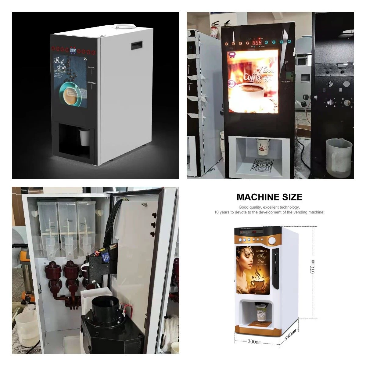 3 IN 1 VENDING MACHINE