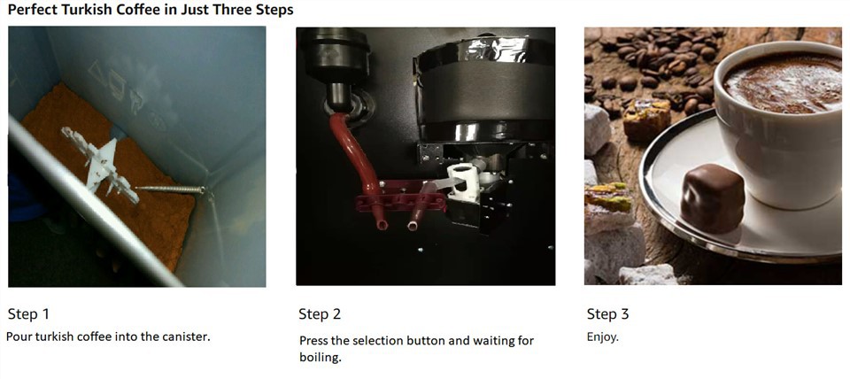 turkish coffee vending maker